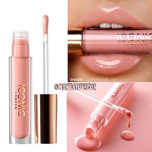 💗ICONIC LONDON Lip Plumping Gloss Pink Lovestruck